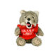 Plush Stuffed Wolf with Personalized Sweater Image 3 of 3